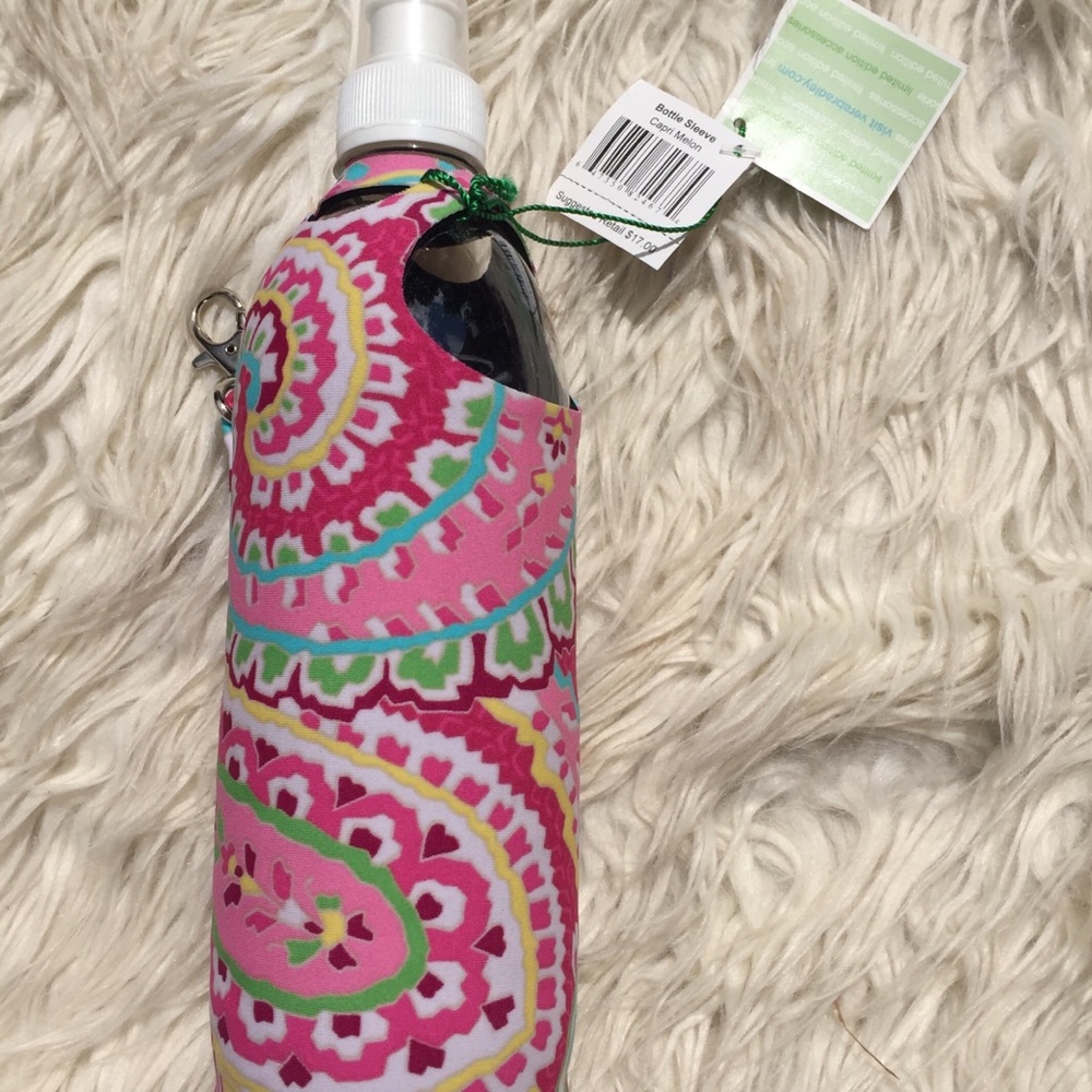 NWT Vera Bradley Capri melon water bottle sleeve
